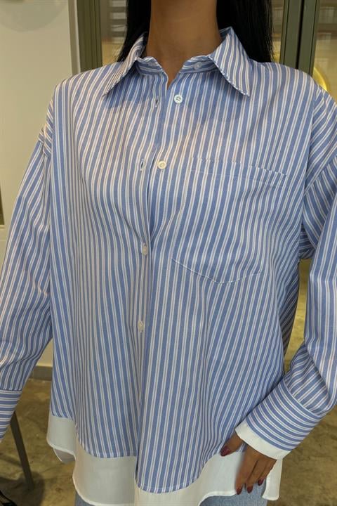 Striped Oversized Shirt