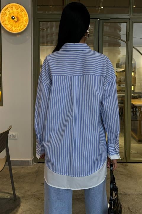 Striped Oversized Shirt