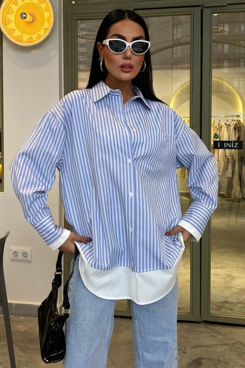 Striped Oversized Shirt