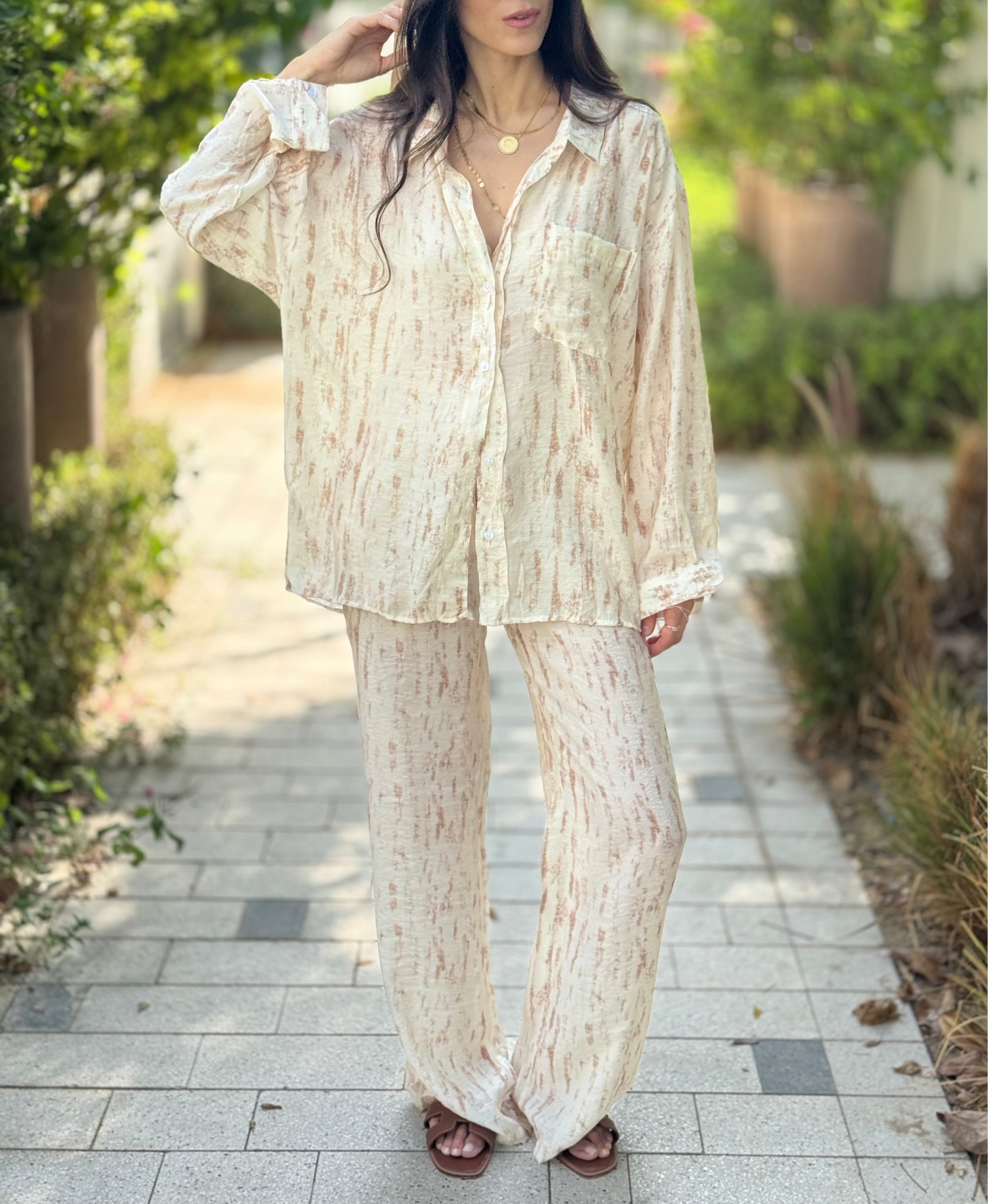 Brushstroke Co-ord Set
