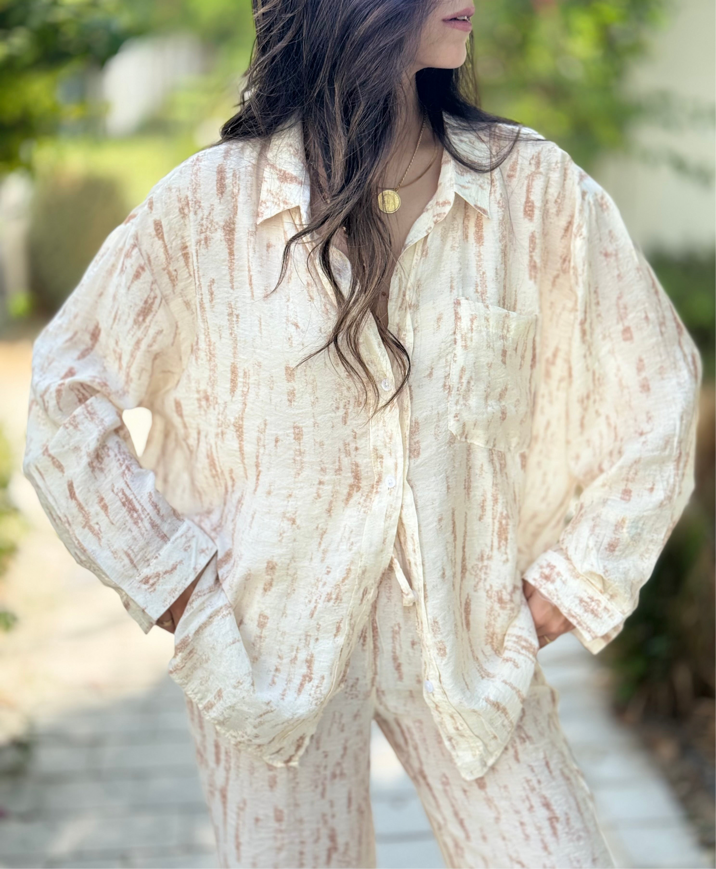 Brushstroke Co-ord Set