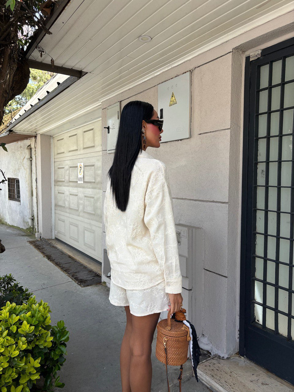 Ivory Embroidered Set