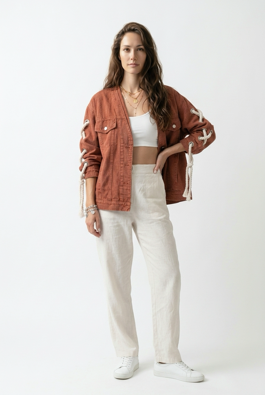 Copper Rope Denim Jacket