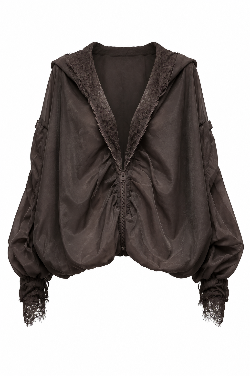 Brown Lace Jacket