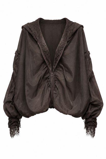 Brown Lace Jacket