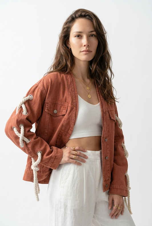 Copper Rope Denim Jacket